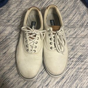Sperry off white shoes size 9.5 men